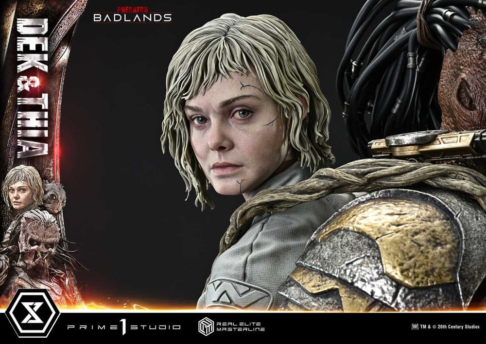 Predator Real Elite Masterline Statue 1/3 Badlands Dek & Thia 87 cm