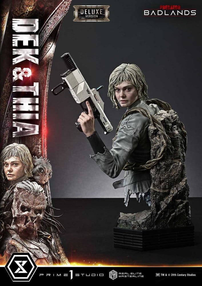 Predator Real Elite Masterline Statue 1/3 Badlands Dek & Thia Deluxe Version 87 cm