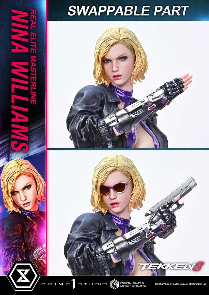 Tekken Real Elite Masterline Series Statue 1/4 Nina Williams DX Bonus Version 55 cm