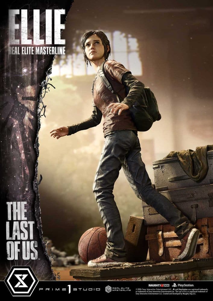 The Last of Us (Part I) Real Elite Masterline Statue 1/4 Ellie 46 cm