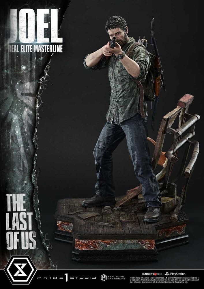 The Last of Us (Part I) Real Elite Masterline Statue 1/4 Joel 52 cm