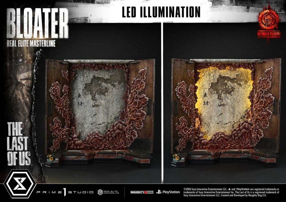 The Last of Us (Part I) Real Elite Masterline Statue 1/4 Bloater Ultimate Version 60 cm