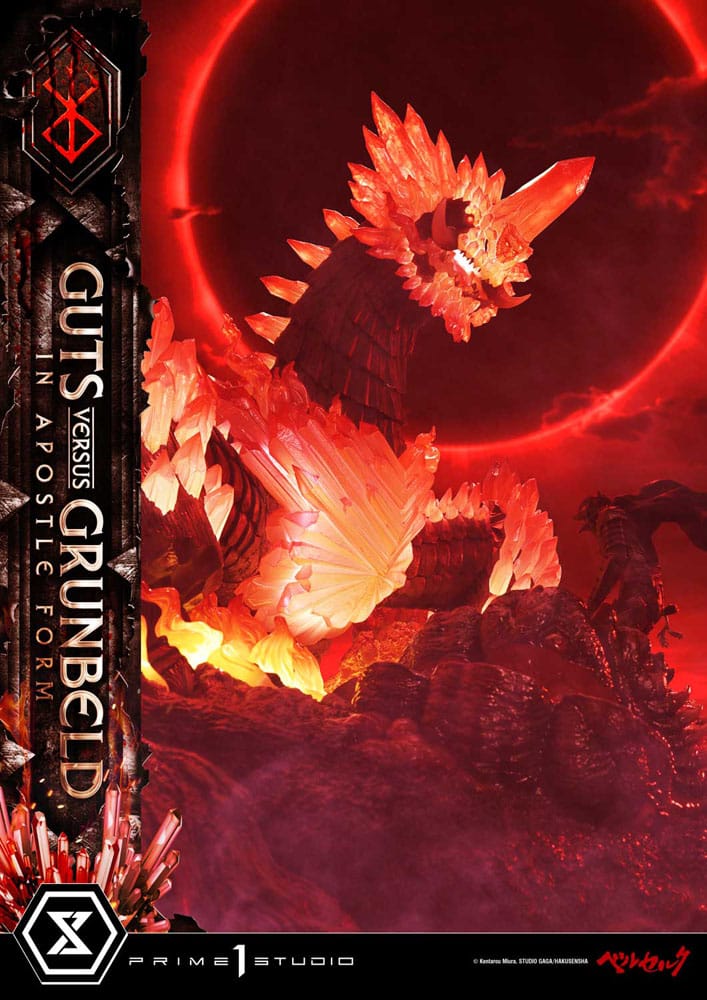 Berserk Ultimate Diorama Masterline Series Statue Berserk Guts vs. Grunbeld in Apostle Form 58 cm