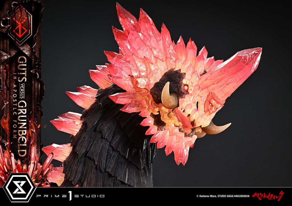 Berserk Ultimate Diorama Masterline Series Statue Berserk Guts vs. Grunbeld in Apostle Form 58 cm