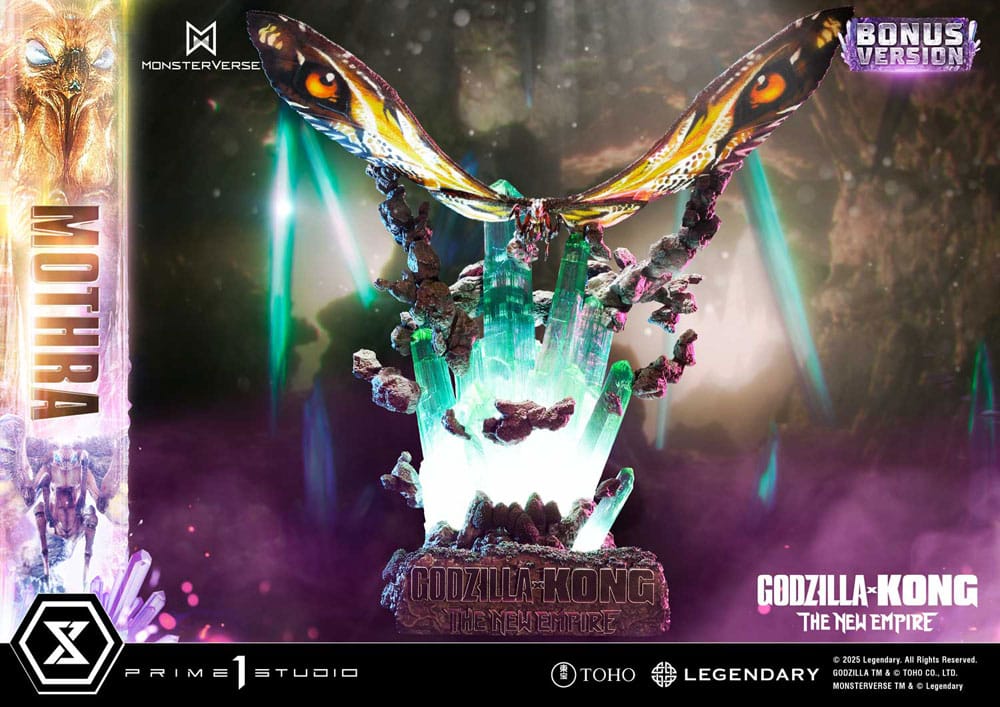 Godzilla x Kong: The New Empire Ultimate Diorama Masterline Series Statue Mothra Bonus Version 113 cm
