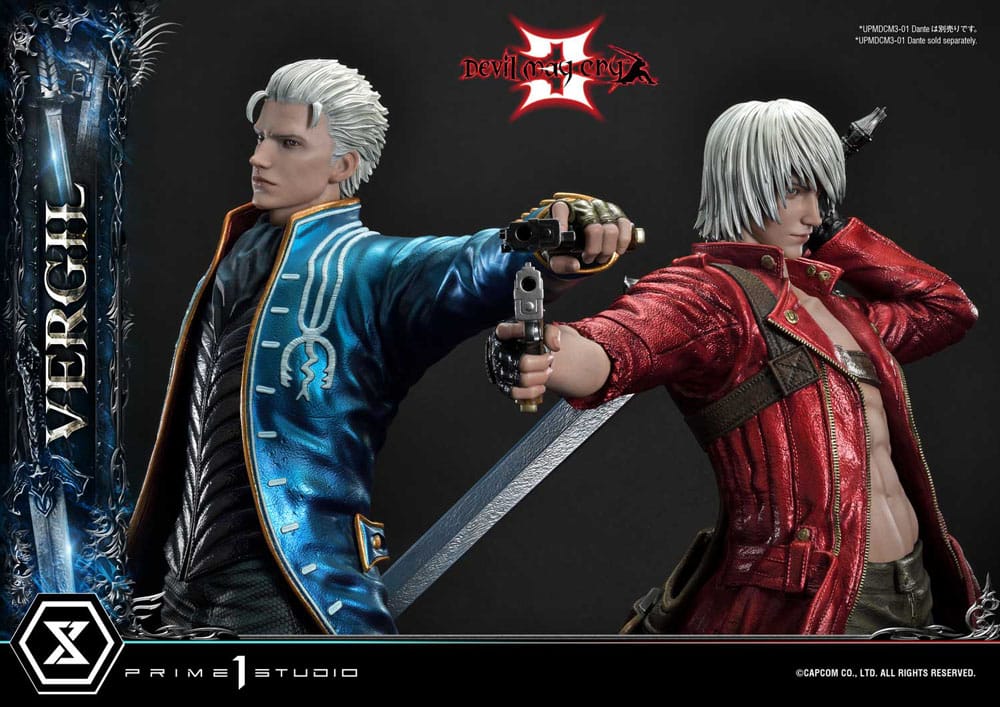 Devil May Cry 3 Ultimate Premium Masterline Series Statue 1/4 Vergil Deluxe Bonus Version 69 cm - Damaged packaging