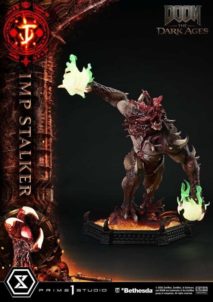 DOOM: The Dark Ages Ultimate Premium Masterline Series Statue 1/4 Imp Stalker 77 cm