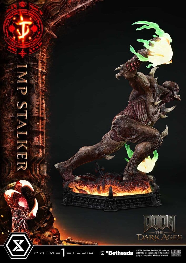 DOOM: The Dark Ages Ultimate Premium Masterline Series Statue 1/4 Imp Stalker Bonus Version 77 cm