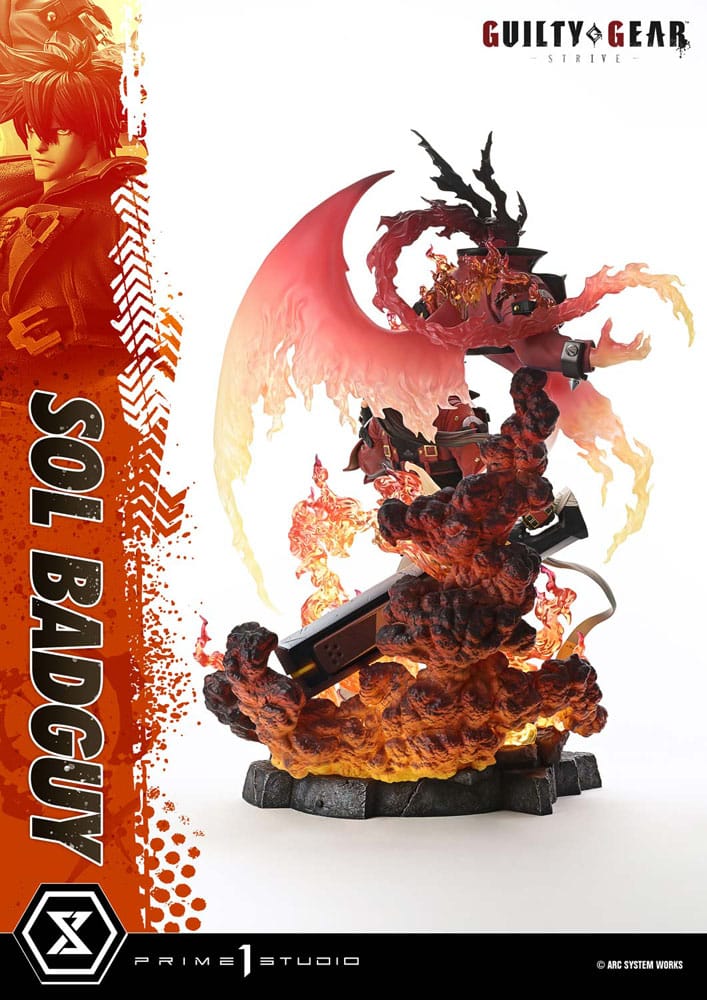 Guilty Gear Strive Ultimate Premium Masterline Series Statue 1/4 Sol Badguy Version 82 cm