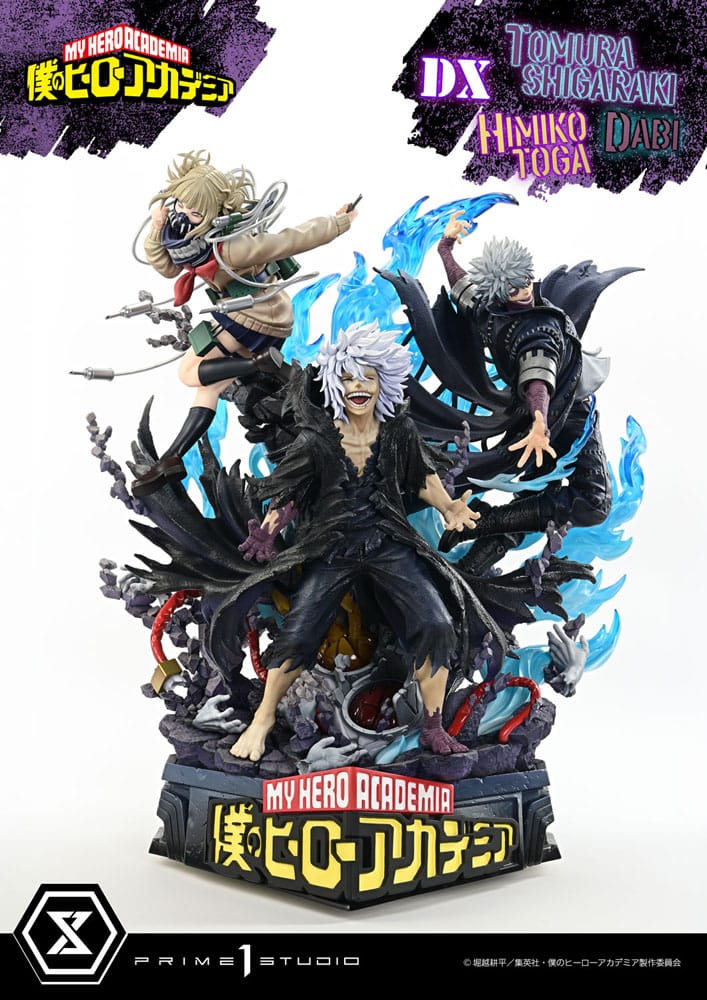 My Hero Academia Statue Ultimate Premium Masterline Tomura Shigaraki, Dabi & Himiko Toga Deluxe Bonus Version 69 cm