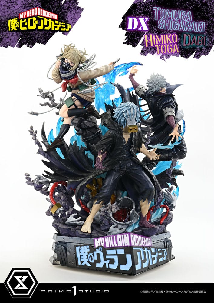 My Hero Academia Statue Ultimate Premium Masterline Tomura Shigaraki, Dabi & Himiko Toga Deluxe Bonus Version 69 cm