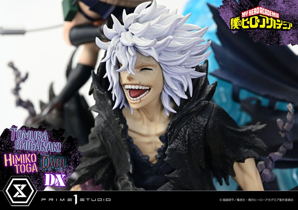 My Hero Academia Statue Ultimate Premium Masterline Tomura Shigaraki, Dabi & Himiko Toga Deluxe Bonus Version 69 cm