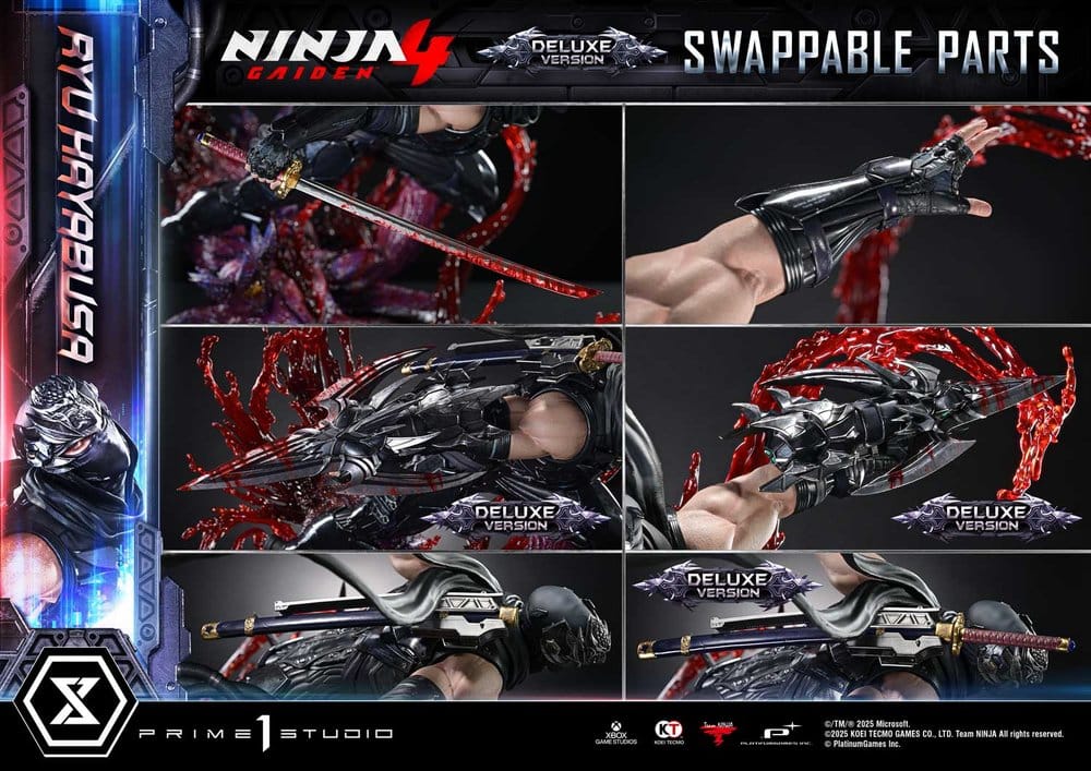 Ninja Gaiden 4 Ultimate Premium Masterline Series Statue 1/4 Ryu Hayabusa Deluxe Version 70 cm
