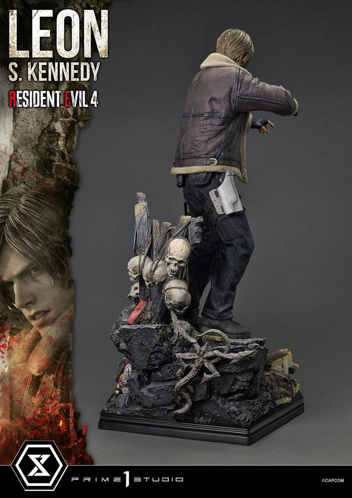 Resident Evil 4 Ultimate Premium Masterline Series Statue 1/4 Leon S. Kennedy 64 cm