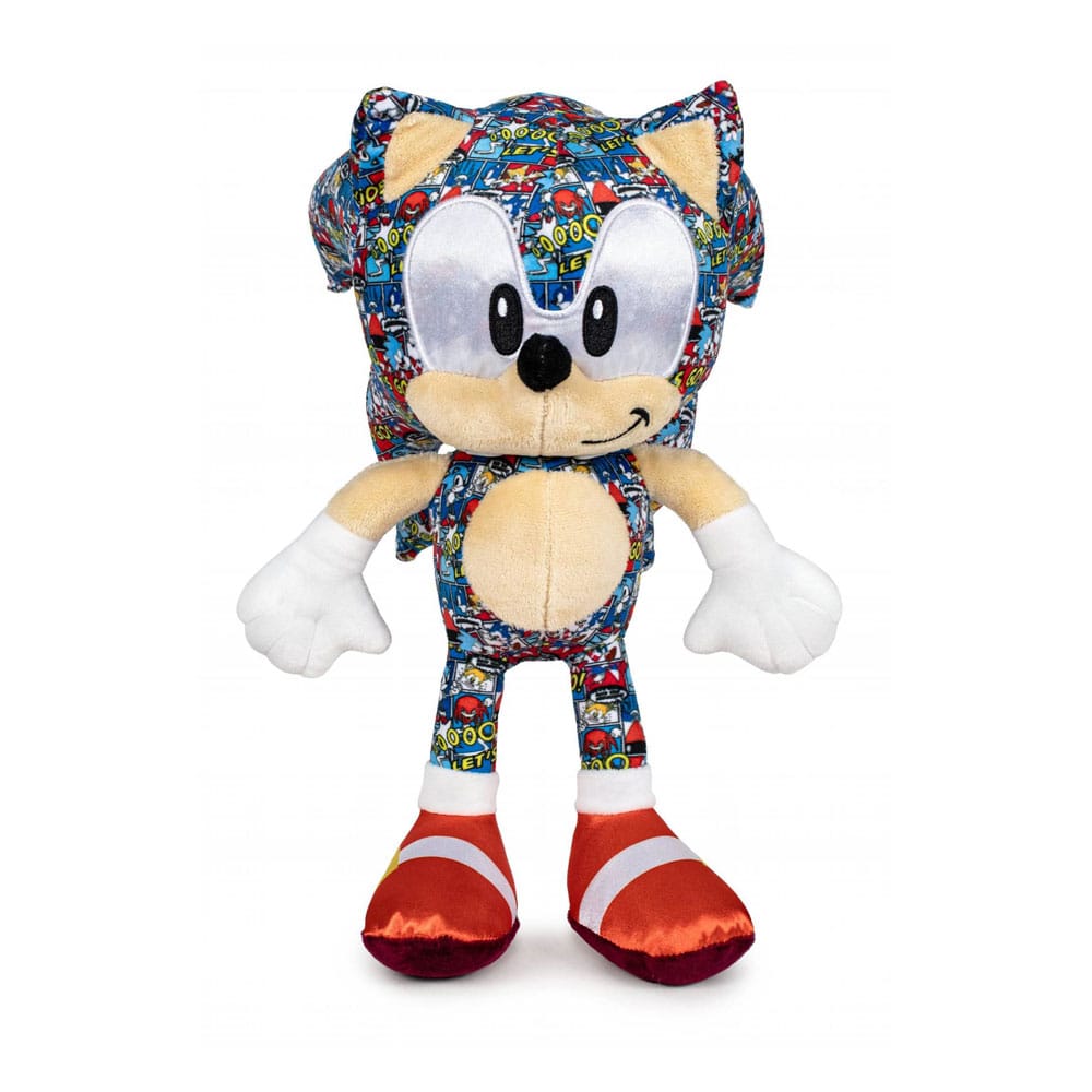 Sonic the Hedgehog: Sonic Pop Comic 30 cm Multicolor Plush