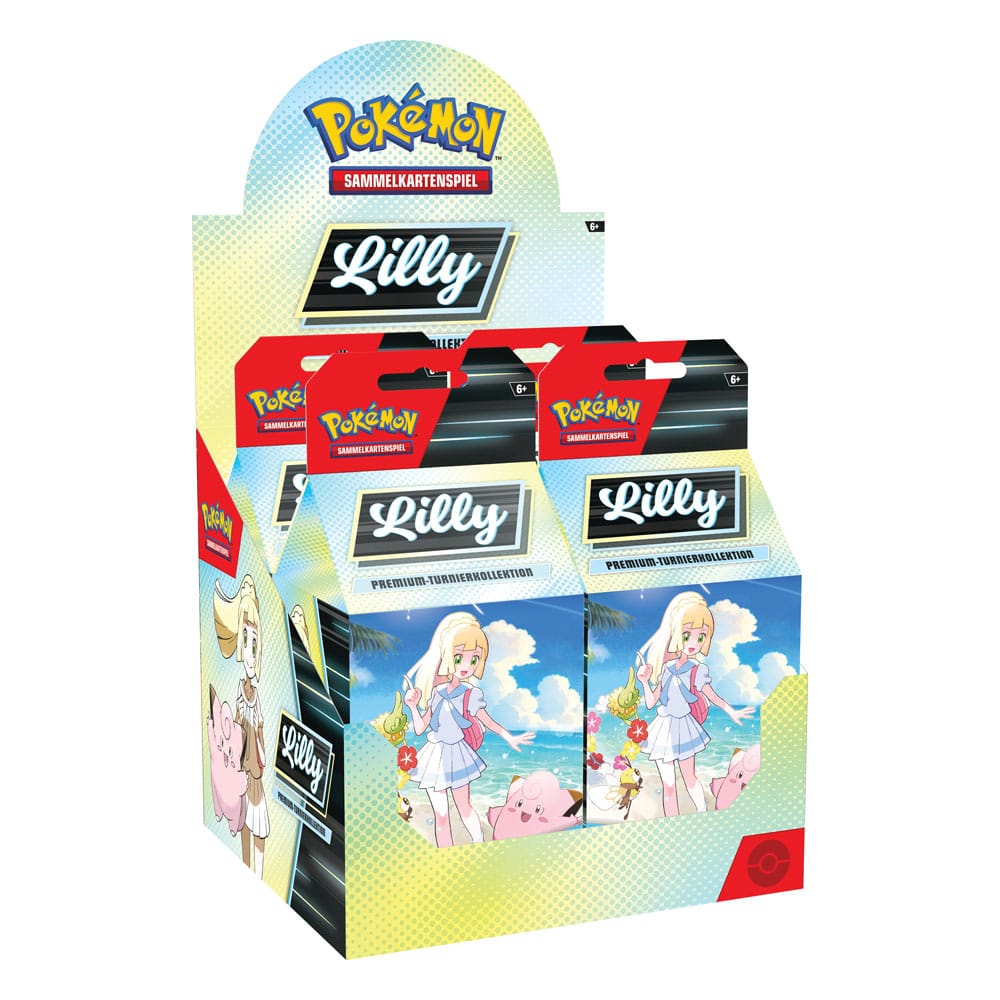 Pokémon TCG Premium Tournament Collection Lilly *German Version* Display (4)