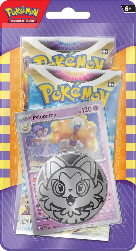 Pokemon Generic Blister Booster 2-Pack August 2024 *German Version*