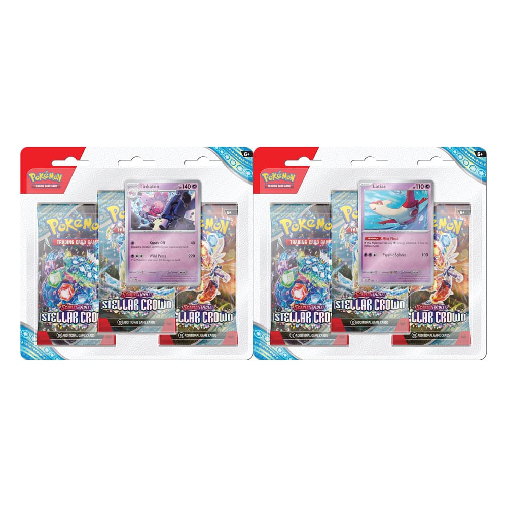 Pokémon TCG Scarlet & Violet 07 Blister Booster 3-Pack *English Version* Set (2)