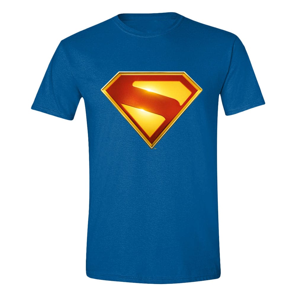 DC Comics T-Shirt Superman Gleaming Logo  Size S