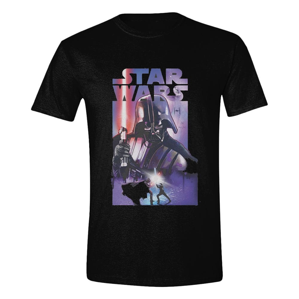 Star Wars T-Shirt Darth Vader Poster Size L