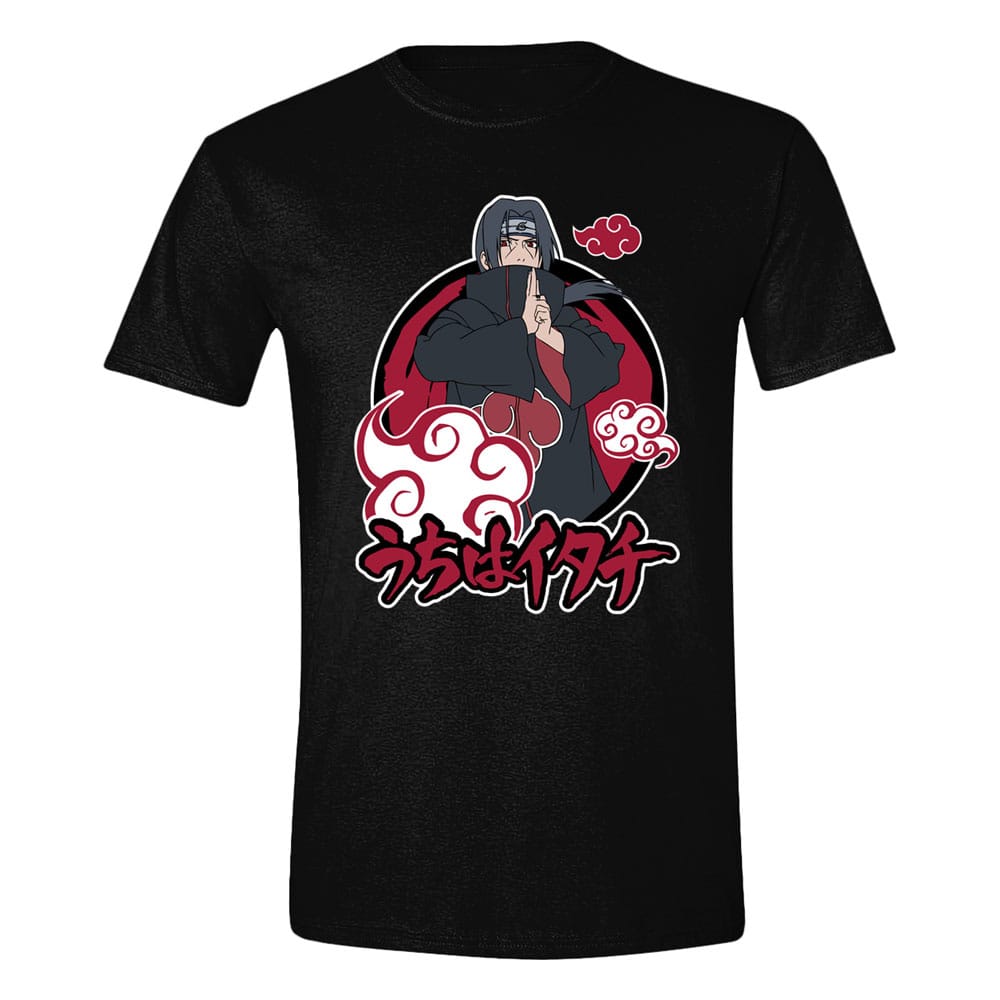 Naruto T-Shirt Itachi Akatsuki Size L