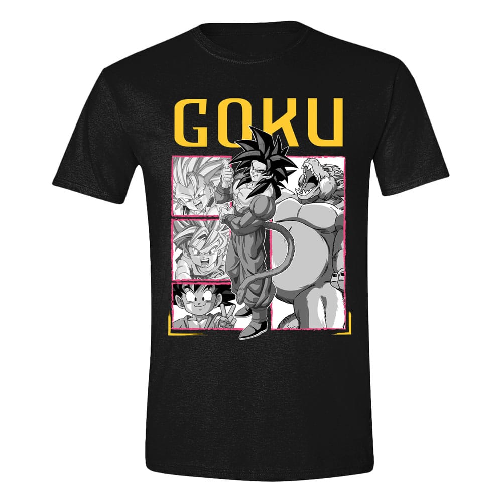 Dragon Ball GT T-Shirt Goku Panels Size L
