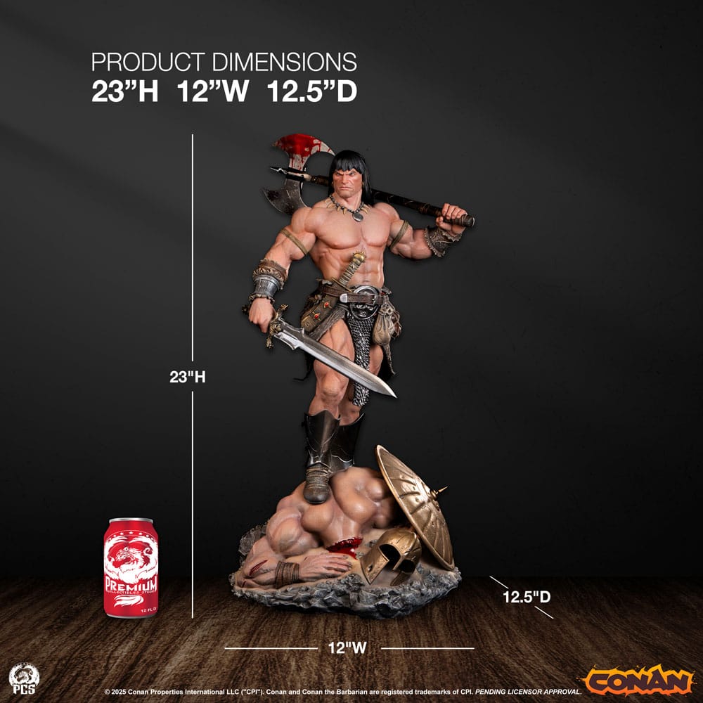 Conan the Barbarian Statue 1/4 Conan 58 cm