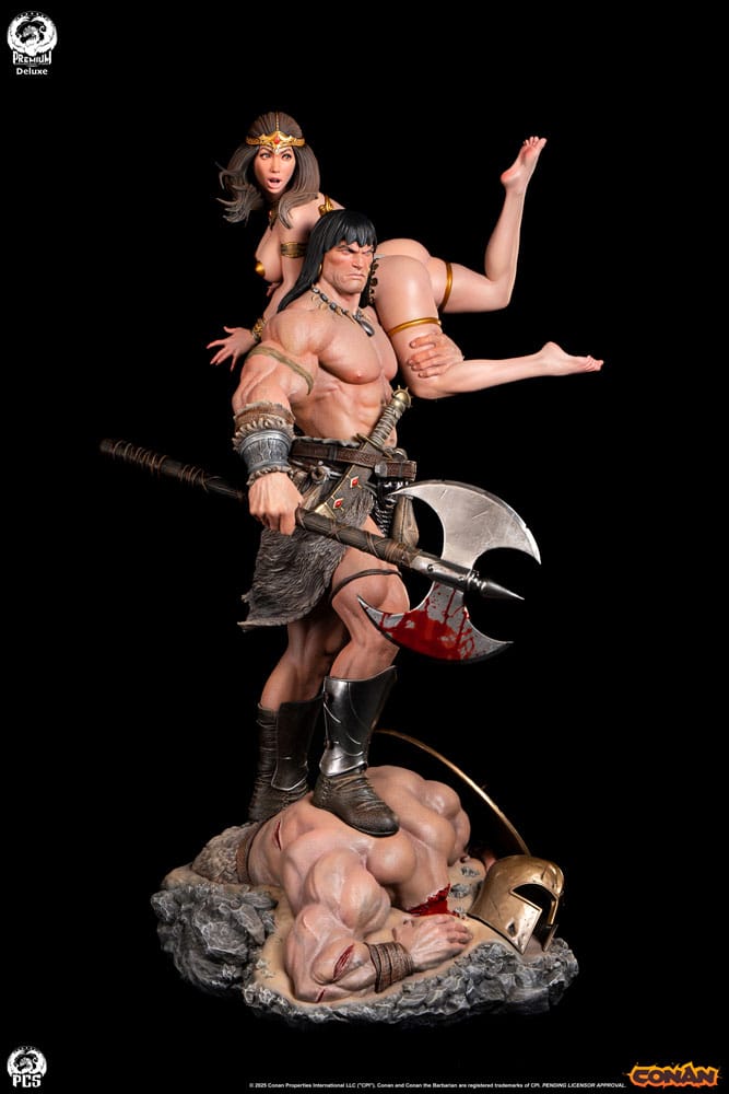 Conan the Barbarian Statue 1/4 Conan Deluxe Edition 63 cm