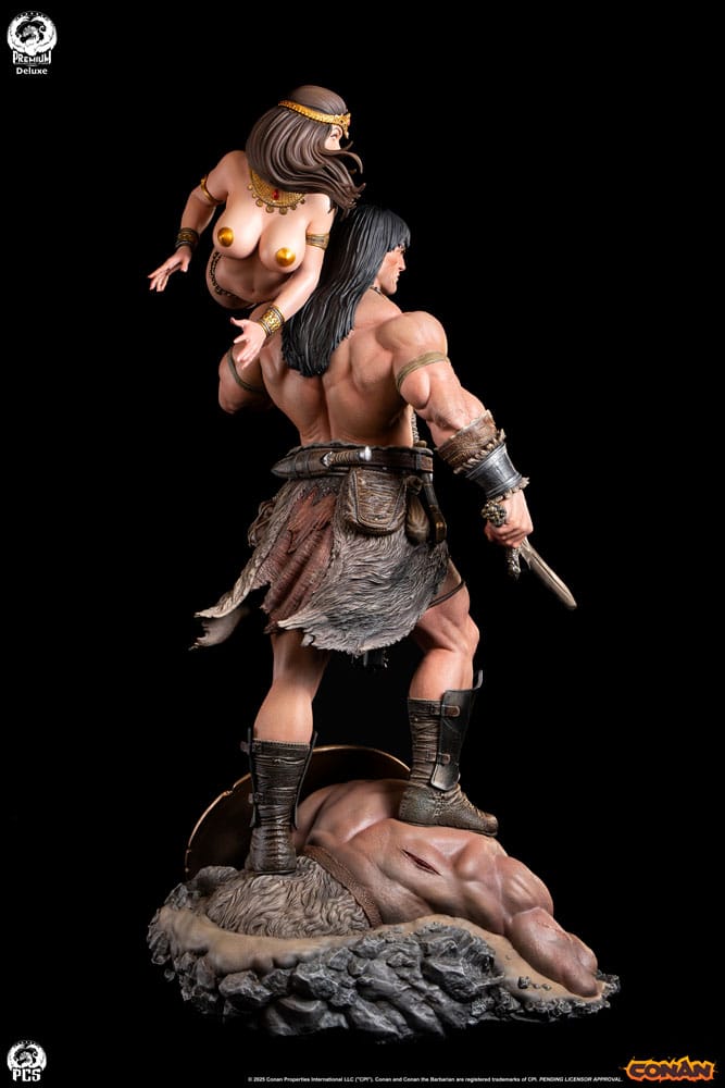 Conan the Barbarian Statue 1/4 Conan Deluxe Edition 63 cm