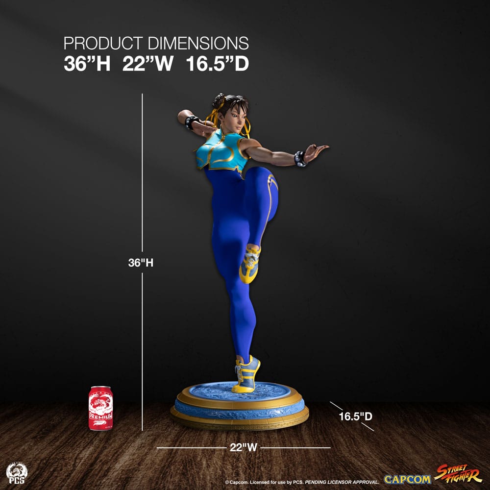 Street Fighter Statue 1/2 Chun-Li Alpha Edition 91 cm