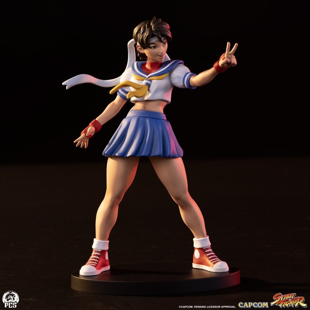Street Fighter Street Jam Statues 1/10 Sakura & Sodom 22 cm