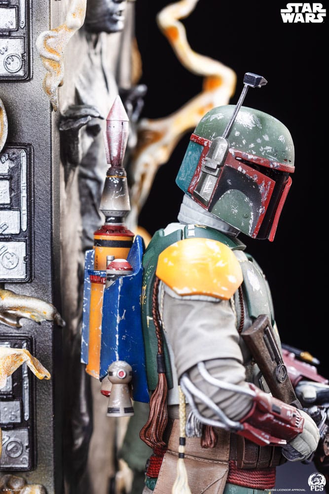 Star Wars The Empire Strikes Back Fine Art Bust Boba Fett 50 cm