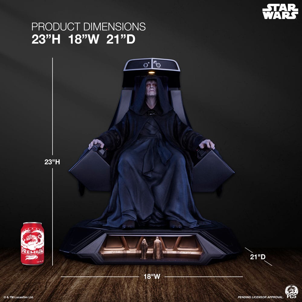 Star Wars Statue 1/3 Emperor Palpatine with Throne 58 cm