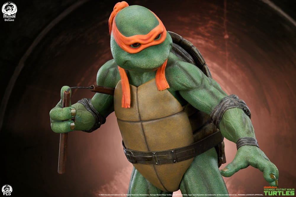 Teenage Mutant Ninja Turtles Statue 1/2 Michelangelo Deluxe Edition 84 cm