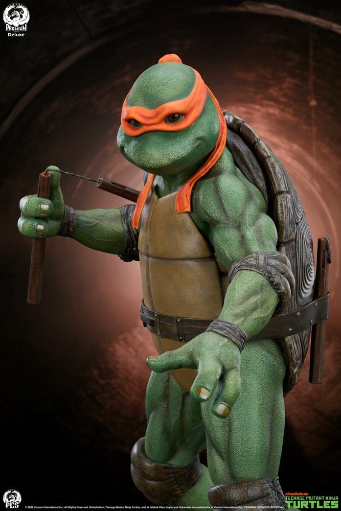 Teenage Mutant Ninja Turtles Statue 1/2 Michelangelo Deluxe Edition 84 cm