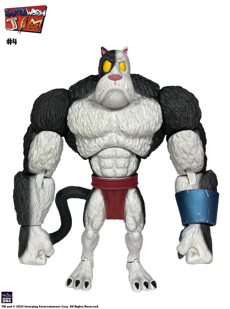 Earthworm Jim Action Figure Wave 1: Bob the Killer Goldfish &amp; #4 15 cm
