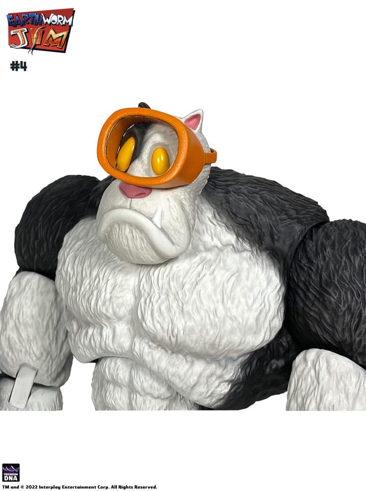 Earthworm Jim Action Figure Wave 1: Bob the Killer Goldfish &amp; #4 15 cm
