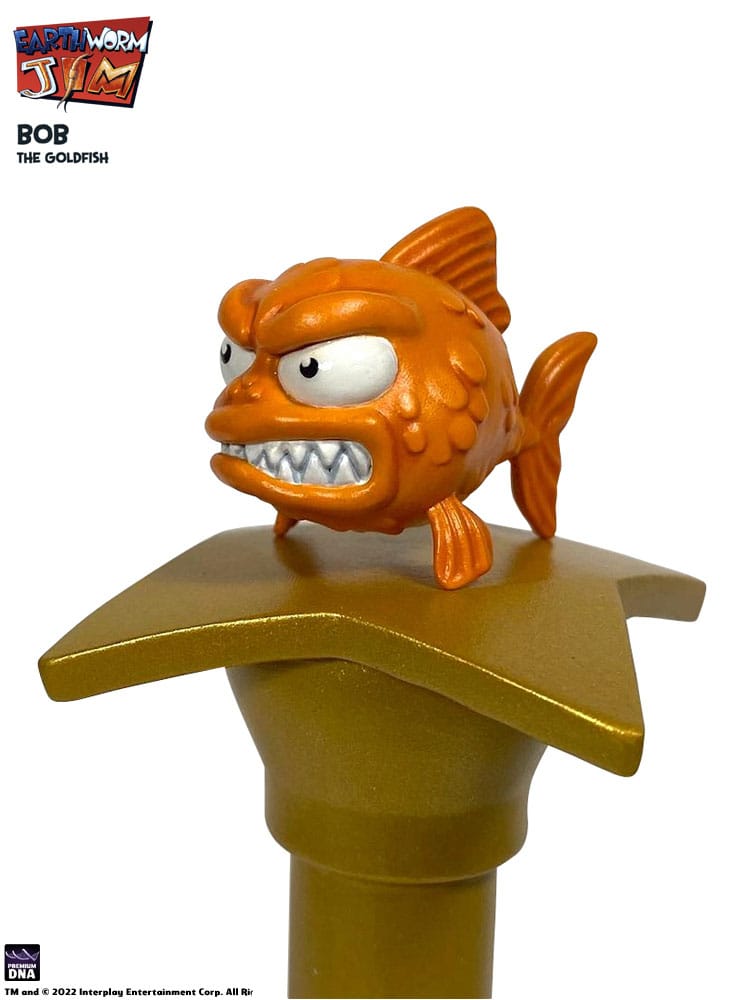 Earthworm Jim Action Figure Wave 1: Bob the Killer Goldfish &amp; #4 15 cm