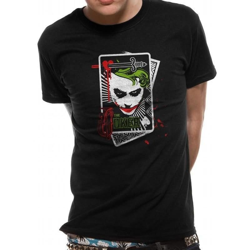 The Dark Knight T-Shirt Playing Card Size XL