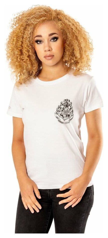 Harry Potter T-Shirt Hogwarts Crest Size M