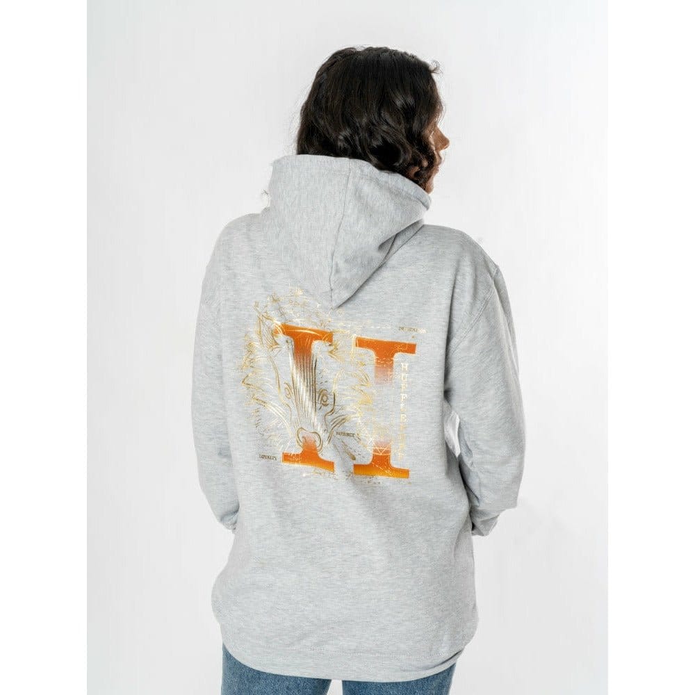 Harry Potter Hooded Sweater Hufflepuff Zodiac Size XL