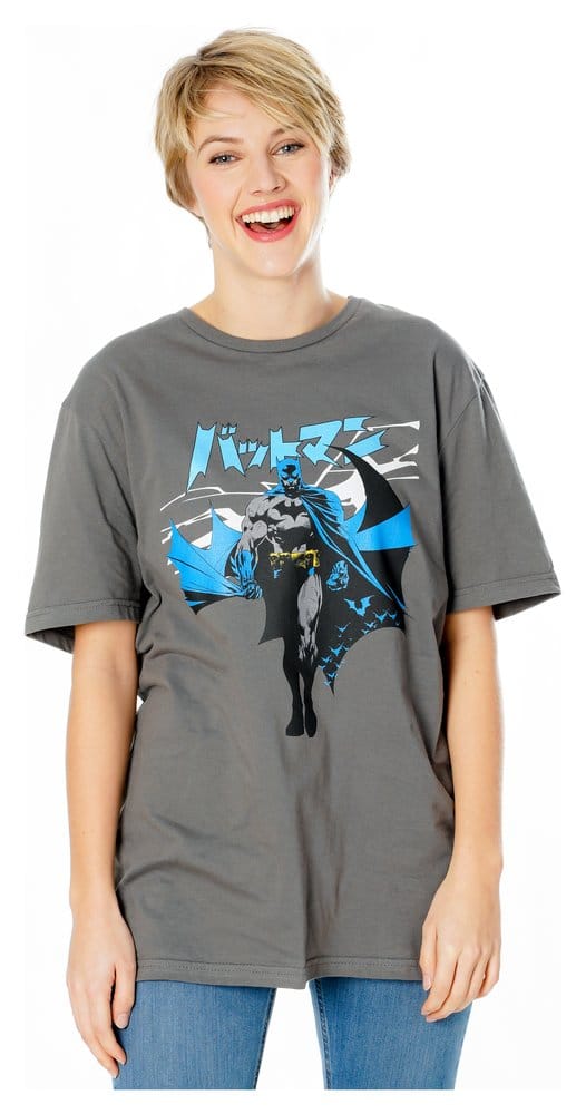 DC Comics T-Shirt Batman Manga Cape Size XXL
