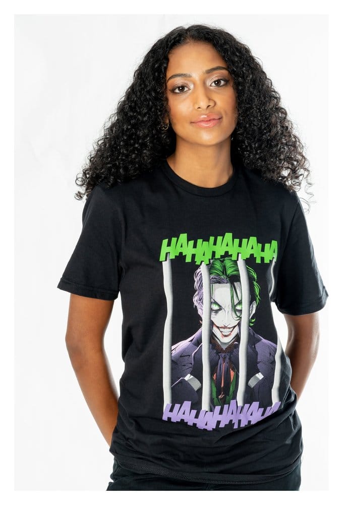 DC Comics T-Shirt The Joker Anime Smile Size L