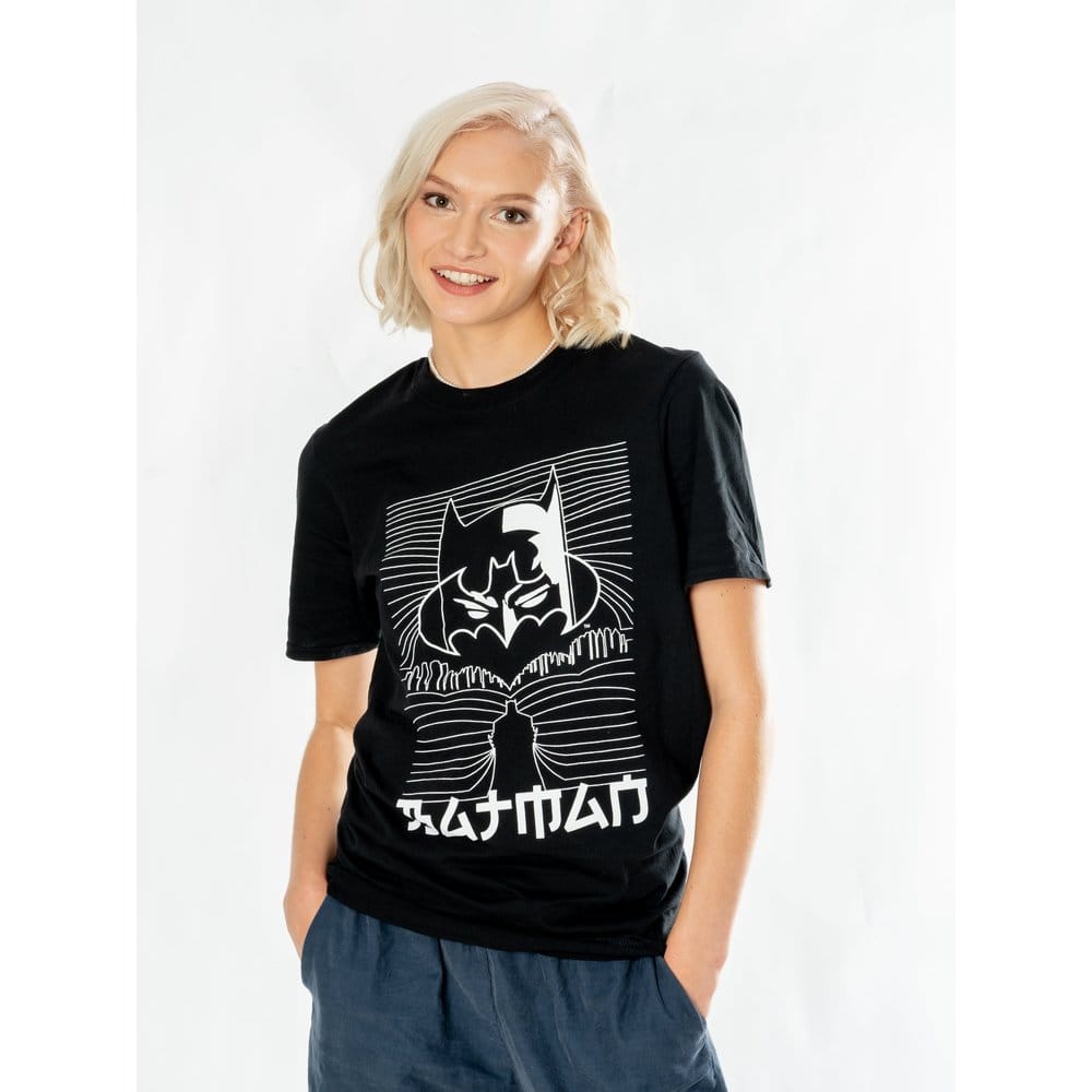 DC Comics T-Shirt Batman Anime City Size XXL