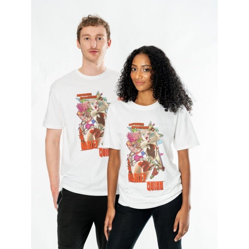 DC T-Shirt Harley Quinn Anime Mayhem Size M