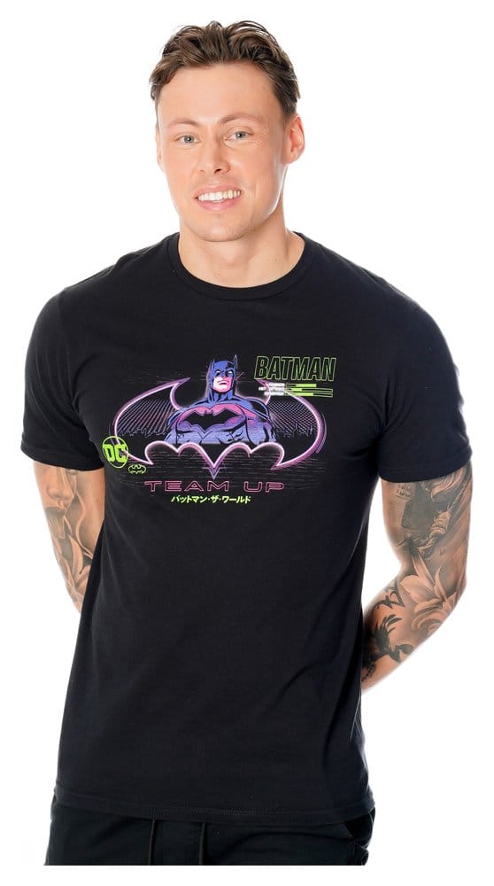Batman T-Shirt Anime Matrix Grid Size M