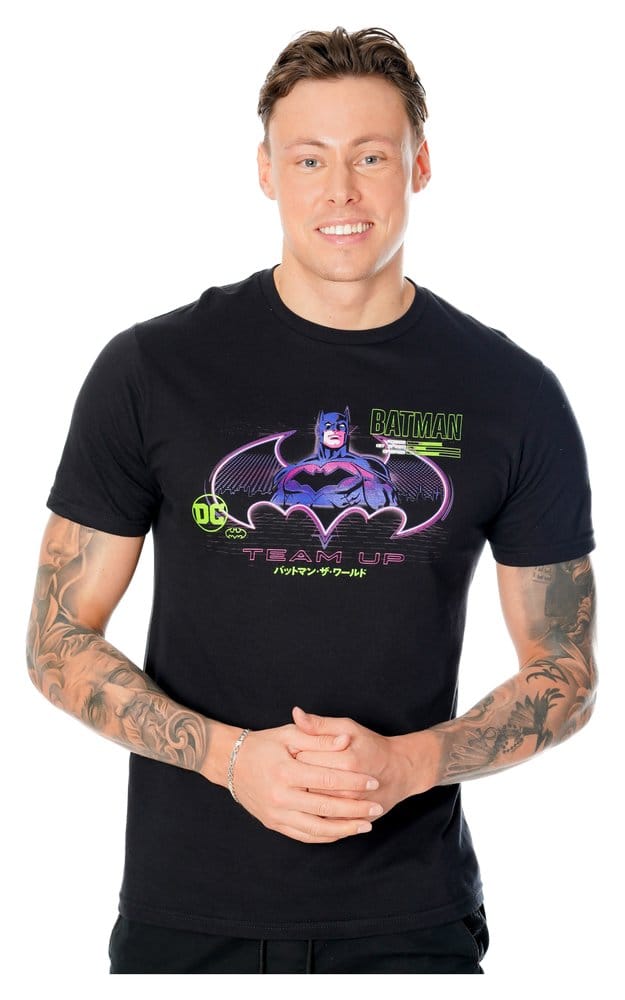 Batman T-Shirt Anime Matrix Grid Size M