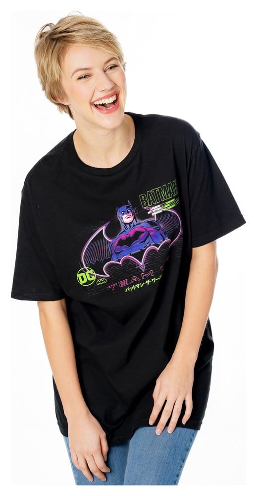 Batman T-Shirt Anime Matrix Grid Size L