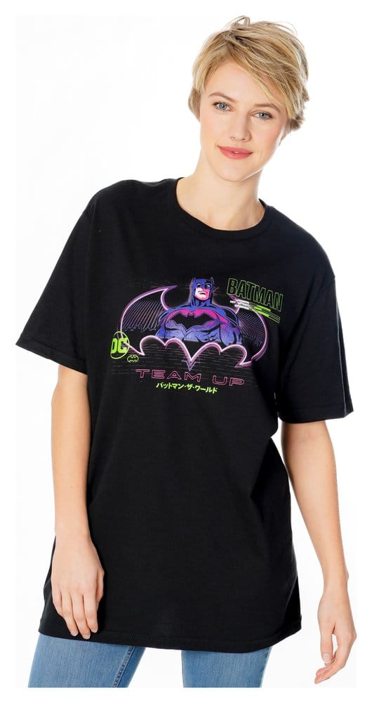 Batman T-Shirt Anime Matrix Grid Size M