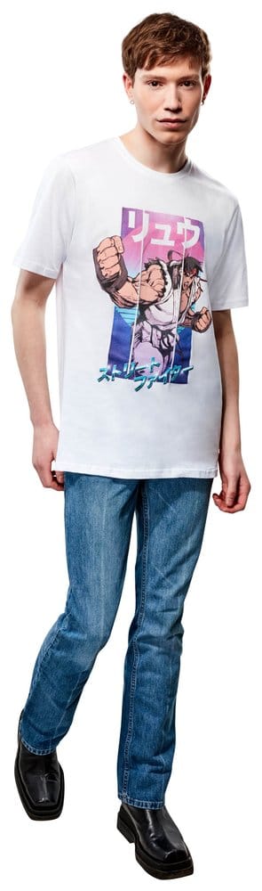 Street Fighter T-Shirt Ryu Size L